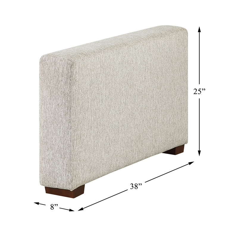 Lexicon Isla Microfiber Two Arms in Sage Sand