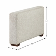 Lexicon Isla Microfiber Two Arms in Sage Sand