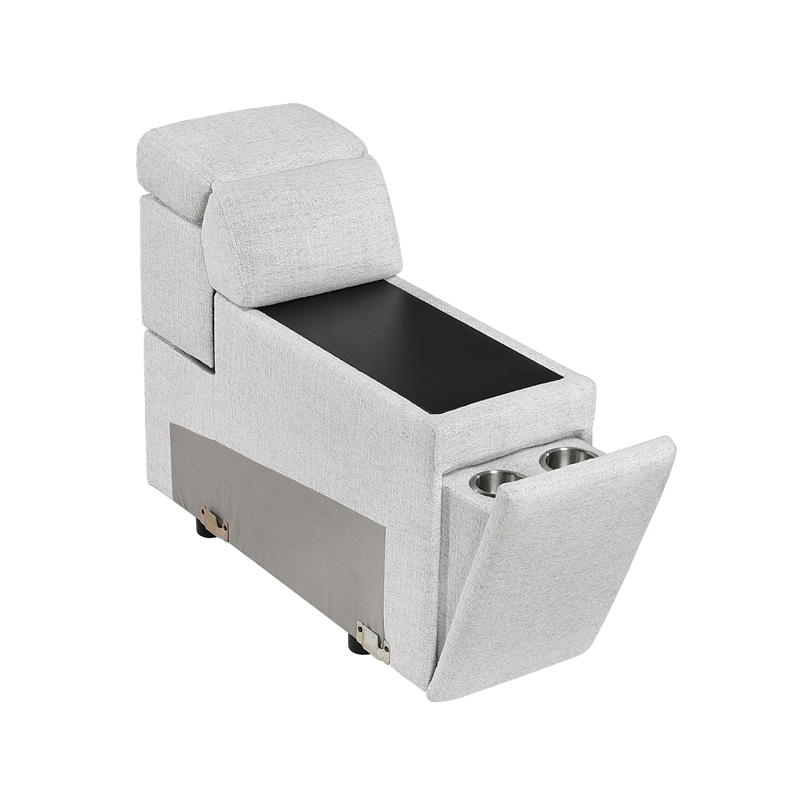 Lexicon McPherson Chenille (3/3) Console in Cloud