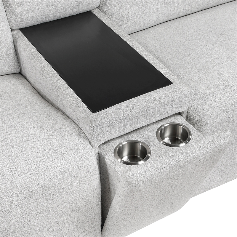 Lexicon McPherson Chenille (3/3) Console in Cloud