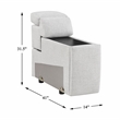 Lexicon McPherson Chenille (3/3) Console in Cloud