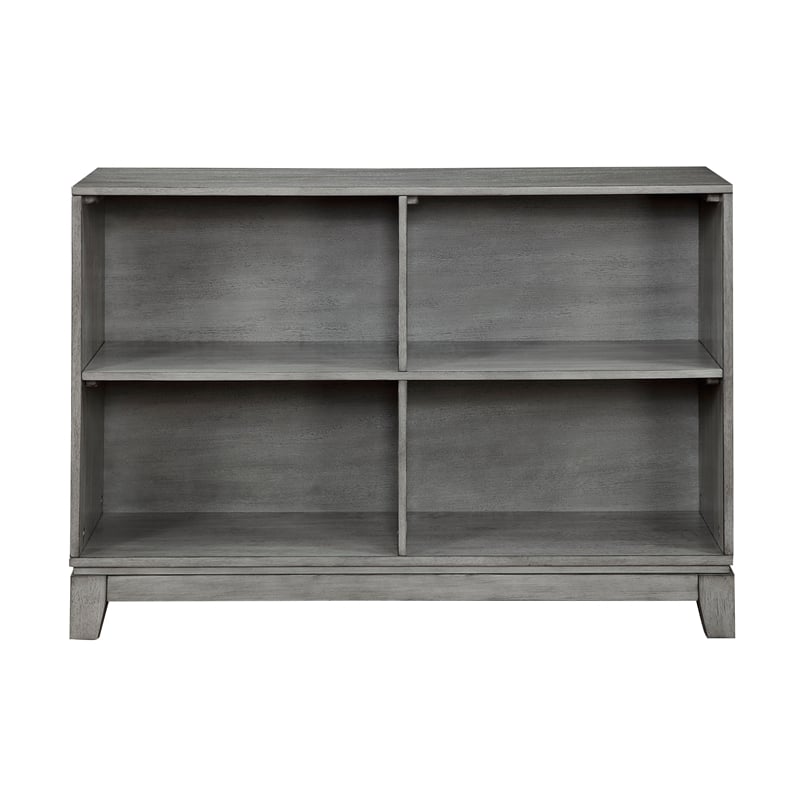 Lexicon Garretson Acacia Bookcase in Gray