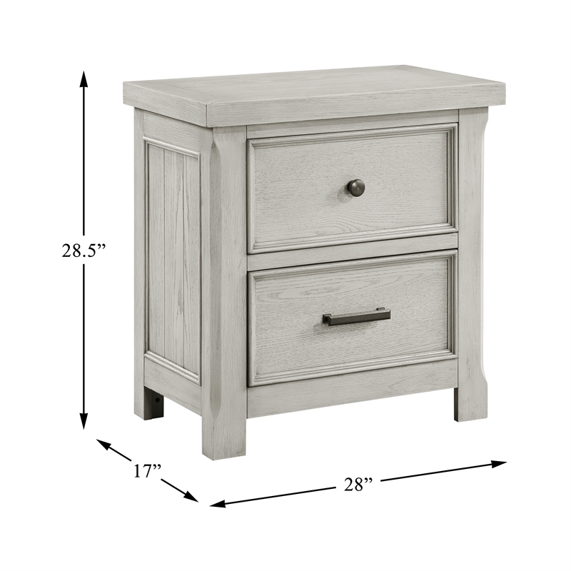 Lexicon Providence Acacia Night Stand in Antique White