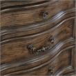 Lexicon Heath Court Asian Hardwood Nightstand in Brown Oak