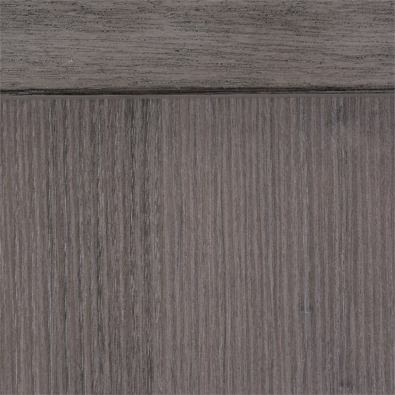 Lexicon Woodrow Asian Hardwood Pier/Tower Nightstand in Gray