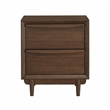 Lexicon Astrid Asian Hardwood Night Stand in Walnut