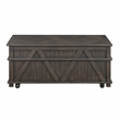 Lexicon Lakeside Rubber Wood Lift Top Cocktail Table in Brown