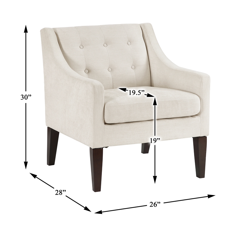 Lexicon Knox Textured Accent Chair in Beige