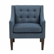 Lexicon Knox Textured Accent Chair in Blue