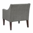 Lexicon Knox Textured Accent Chair in Dark Gray