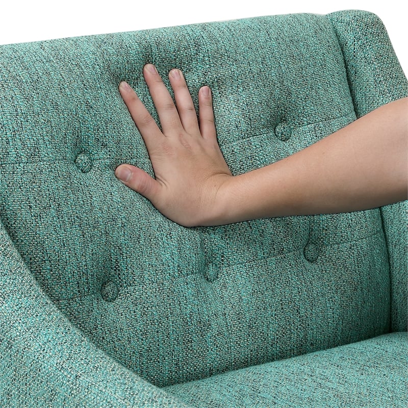 Lexicon Knox Textured Accent Chair in Green
