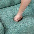 Lexicon Knox Textured Accent Chair in Green