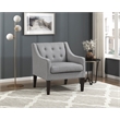 Lexicon Knox Textured Accent Chair in Gray