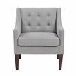 Lexicon Knox Textured Accent Chair in Gray