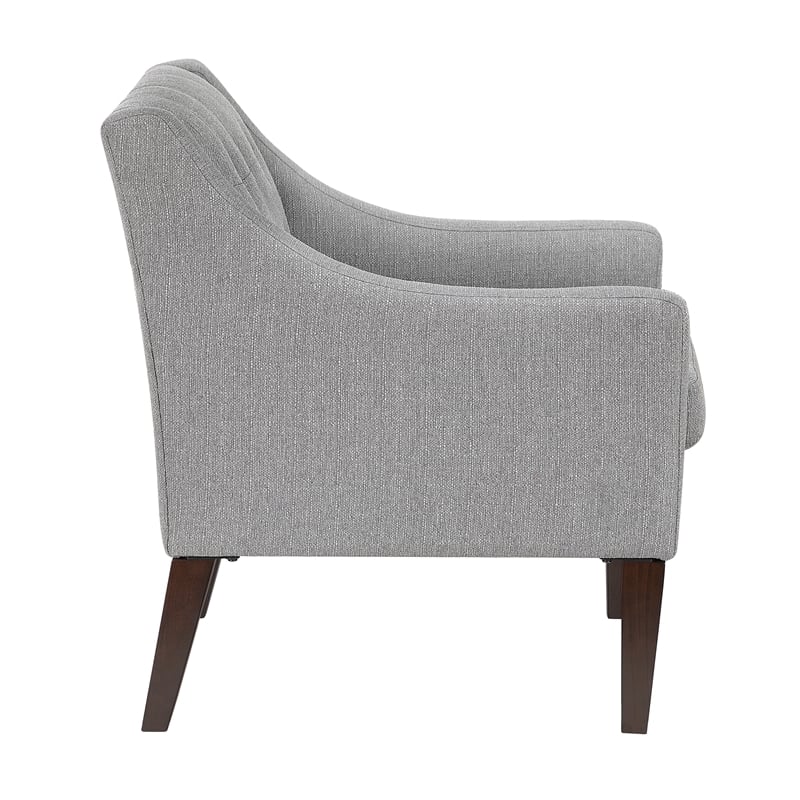 Lexicon Knox Textured Accent Chair in Gray
