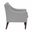 Lexicon Knox Textured Accent Chair in Gray