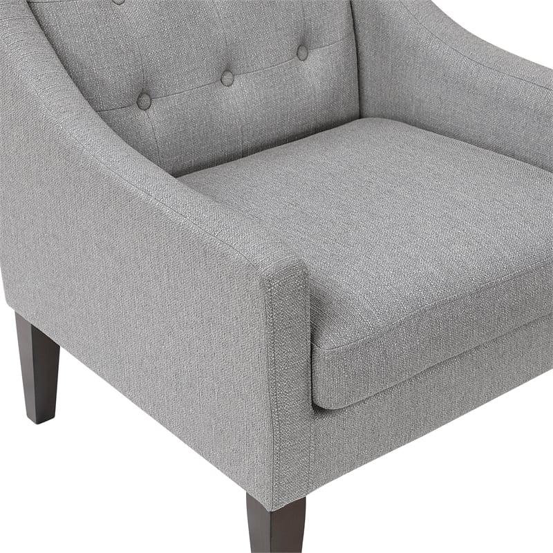 Lexicon Knox Textured Accent Chair in Gray