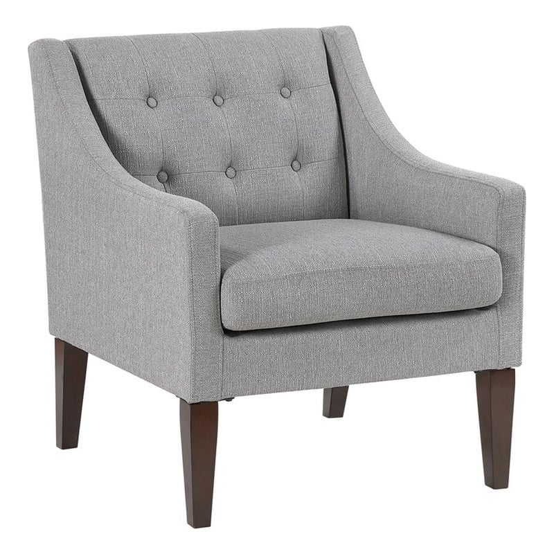 Lexicon Knox Textured Accent Chair in Gray