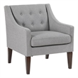 Lexicon Knox Textured Accent Chair in Gray