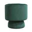 Lexicon Lonita Velvet Swivel Chair in Dark Green