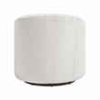 Lexicon Seville Chenille Swivel Chair in Beige