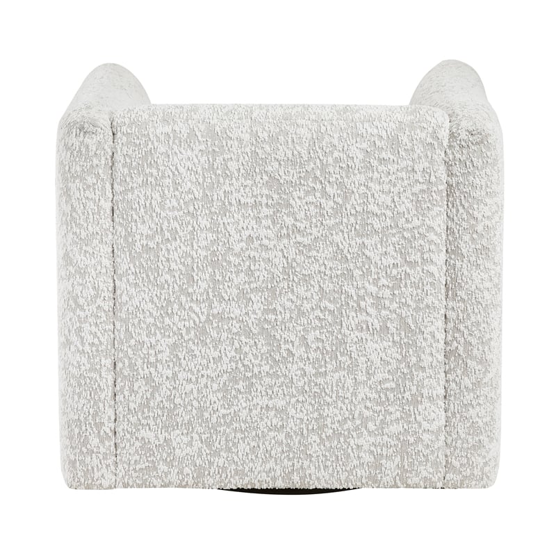 Lexicon Vienna Jacquard Swivel Chair in Beige