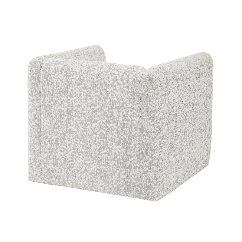 Lexicon Vienna Jacquard Swivel Chair in Beige