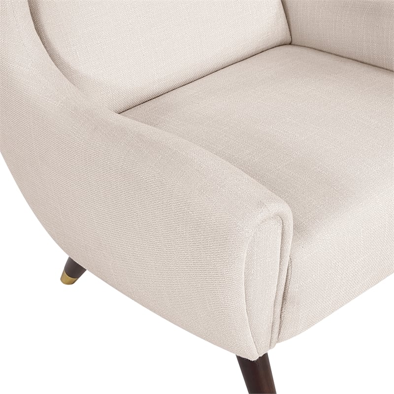 Lexicon Greta Textured Accent Chair in Beige
