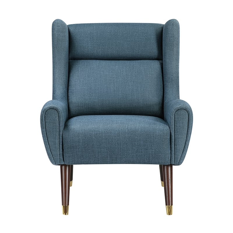 Lexicon Greta Textured Accent Chair in Blue