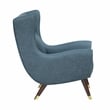 Lexicon Greta Textured Accent Chair in Blue