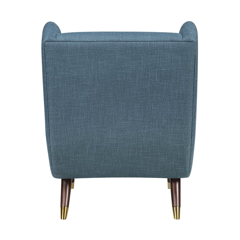 Lexicon Greta Textured Accent Chair in Blue