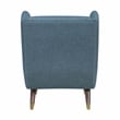 Lexicon Greta Textured Accent Chair in Blue