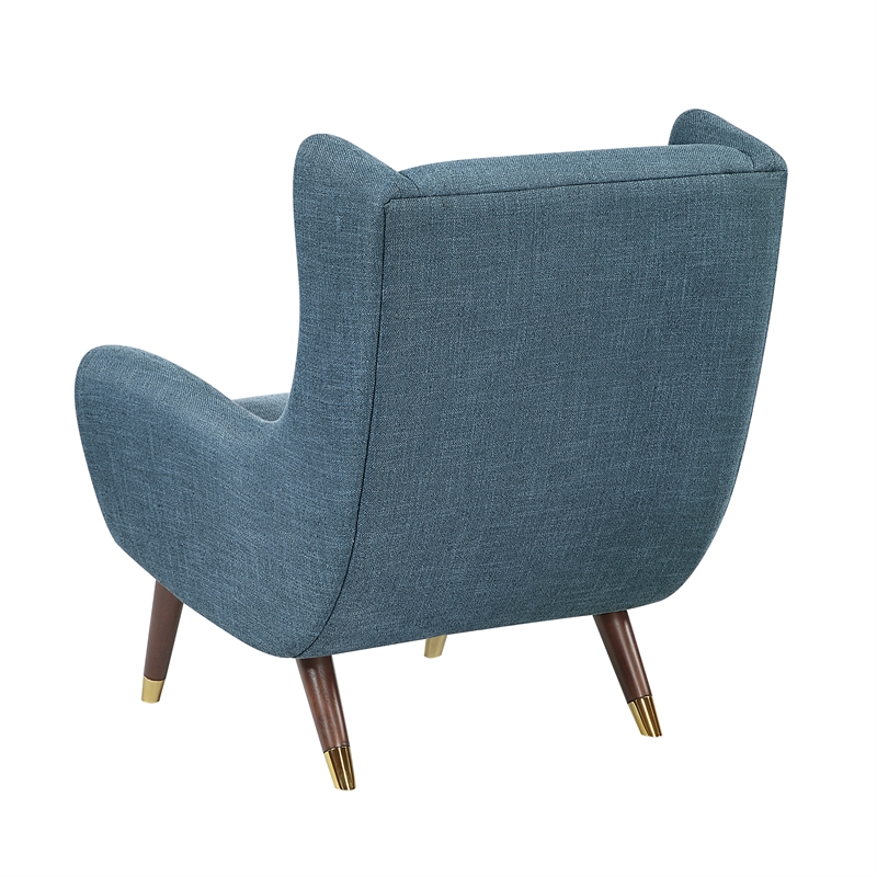 Lexicon Greta Textured Accent Chair in Blue