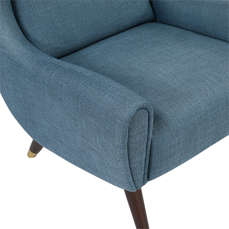 Lexicon Greta Textured Accent Chair in Blue