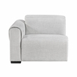 Lexicon McPherson Chenille (1/2) Power Left Side Reclining Chair in Cloud