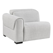 Lexicon McPherson Chenille (1/2) Power Left Side Reclining Chair in Cloud
