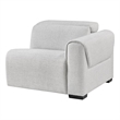 Lexicon McPherson Chenille (2/2) Power Right Side Reclining Chair in Cloud