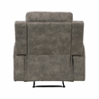 Lexicon Muncie Microfiber Reclining Chair in Brown