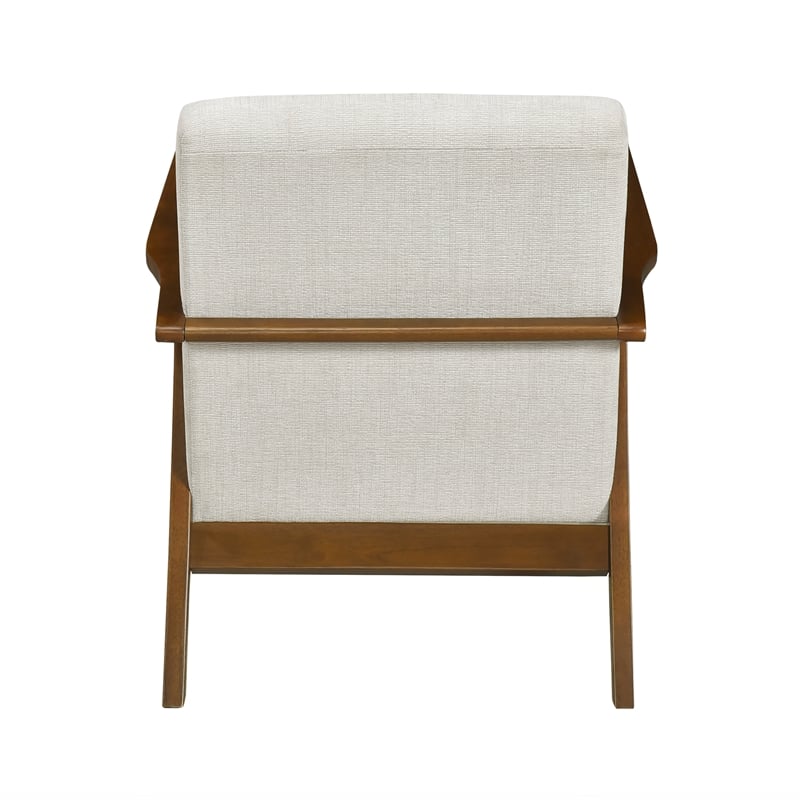 Lexicon Arden Chenille Accent Chair in Beige