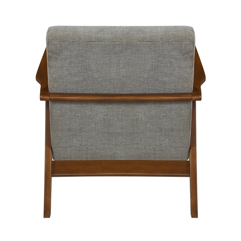 Lexicon Arden Chenille Accent Chair in Gray