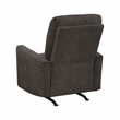 Lexicon Ouray Microfiber Rocker Reclining Chair in Chocolate