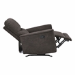 Lexicon Ouray Microfiber Rocker Reclining Chair in Chocolate