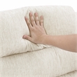 Lexicon Oxford Microfiber Swivel Glider Reclining Chair in Beige