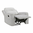 Lexicon Benton Corduroy Reclining Chair in Light Gray