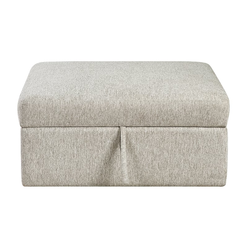 Lexicon Isla Microfiber 3-Piece Sectional with Reversible Chaise in Sage Sand