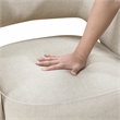 Lexicon Roslyn Velvet Accent Chair in Taupe