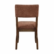 Lexicon Aiden Chenille Side Chair in Rust