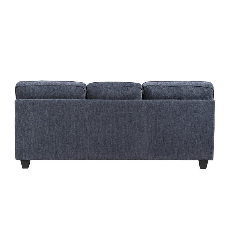 Lexicon Bennett Chenille Sofa in Blue