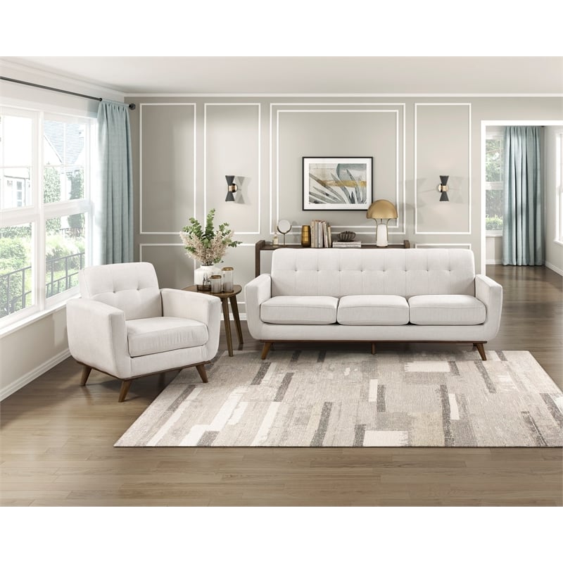 Lexicon Martina Textured Chair in Beige