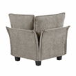 Lexicon Dublin Chenille Corner Seat in Dark Pewter